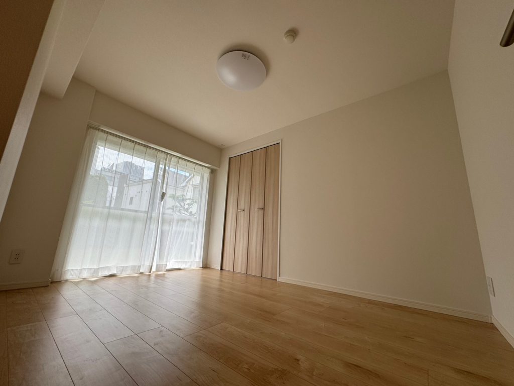 南側のお部屋は日当たり良好