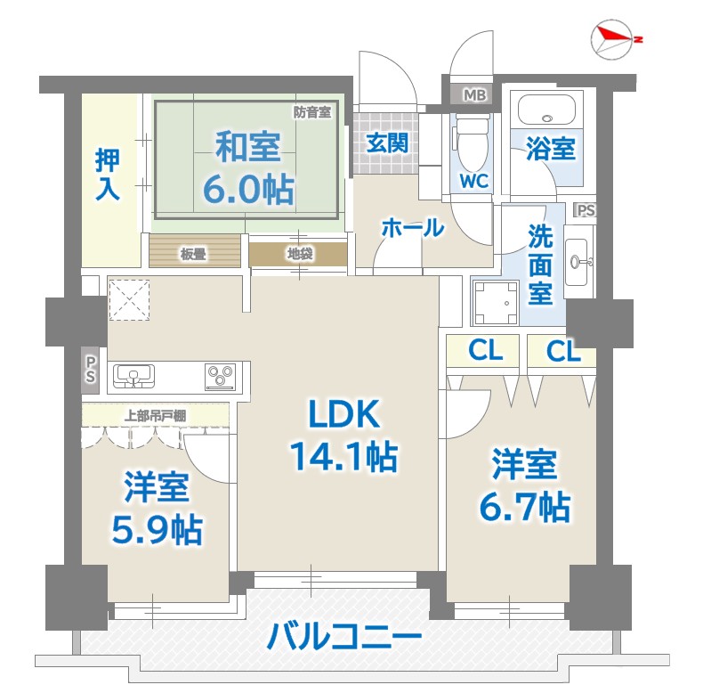 間取図