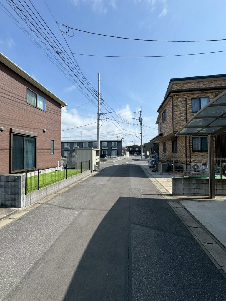 前面道路