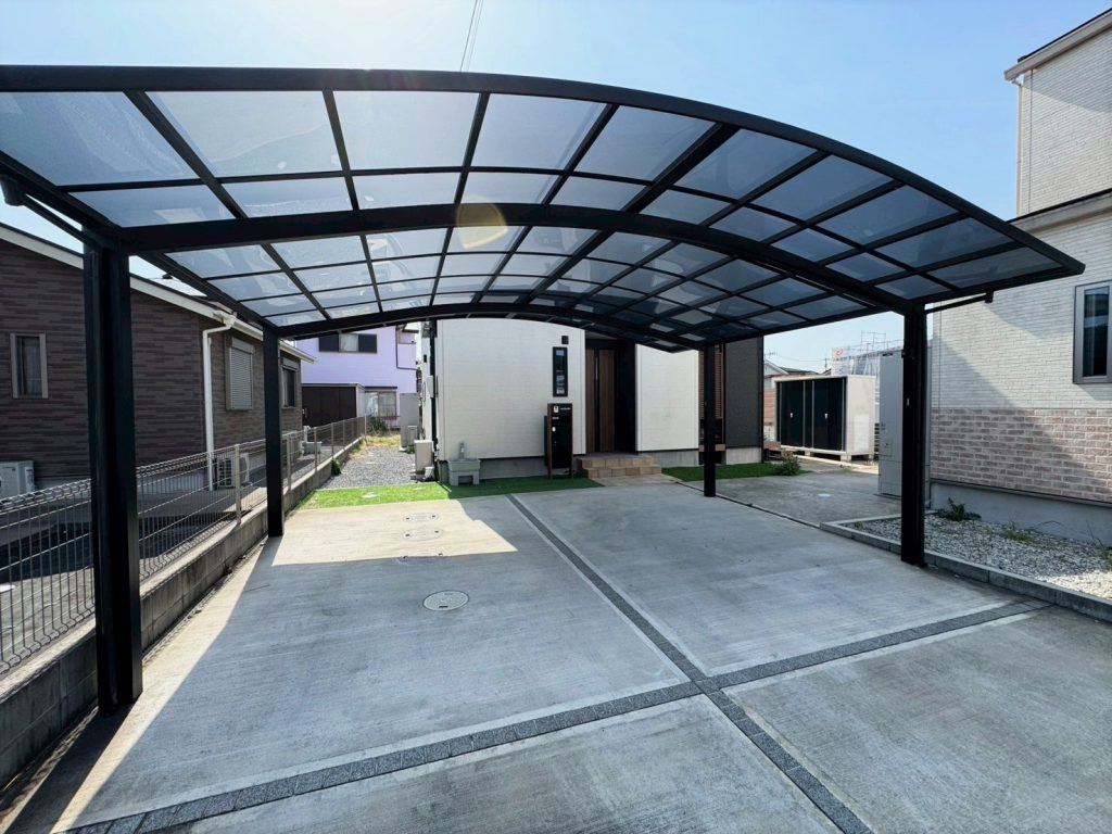 宅配ＢＯＸ、大型カーポート