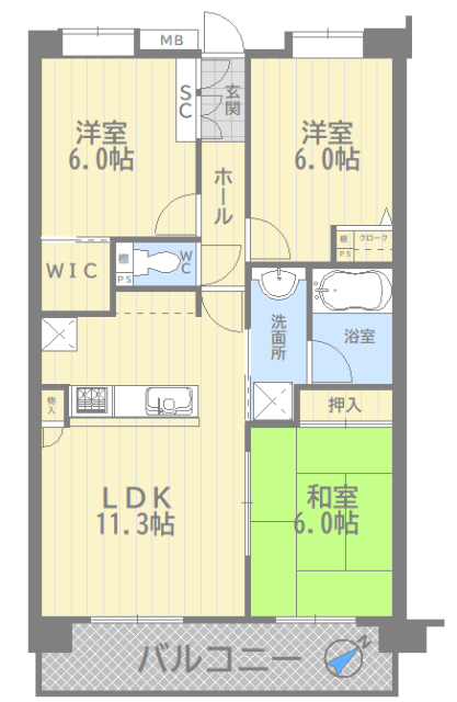 間取図