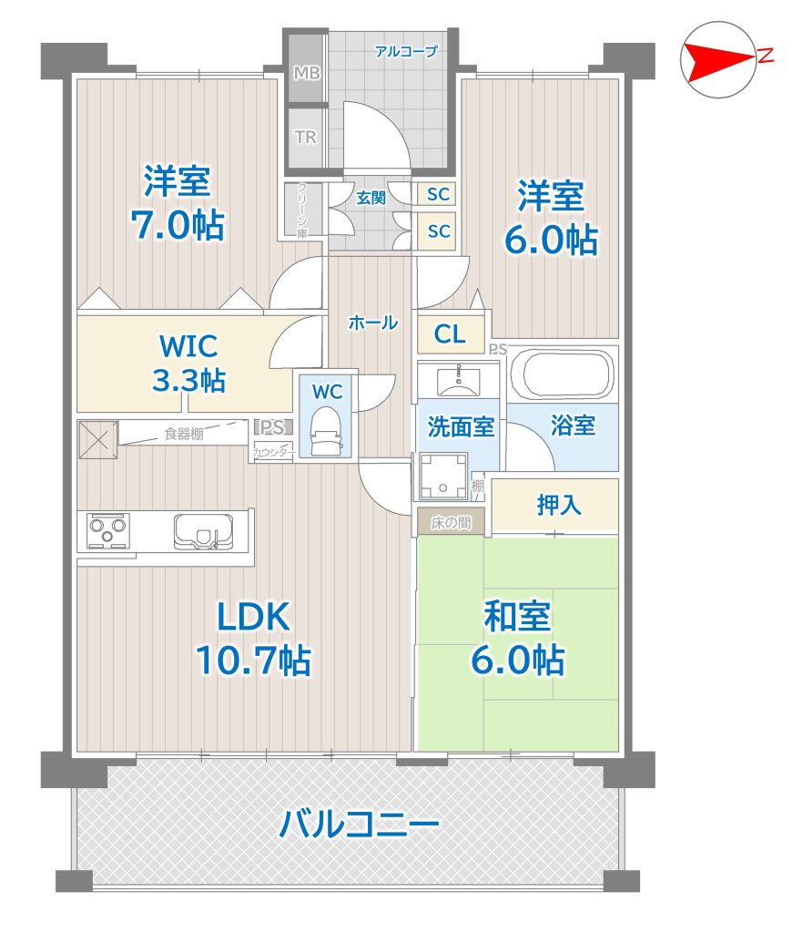 間取図