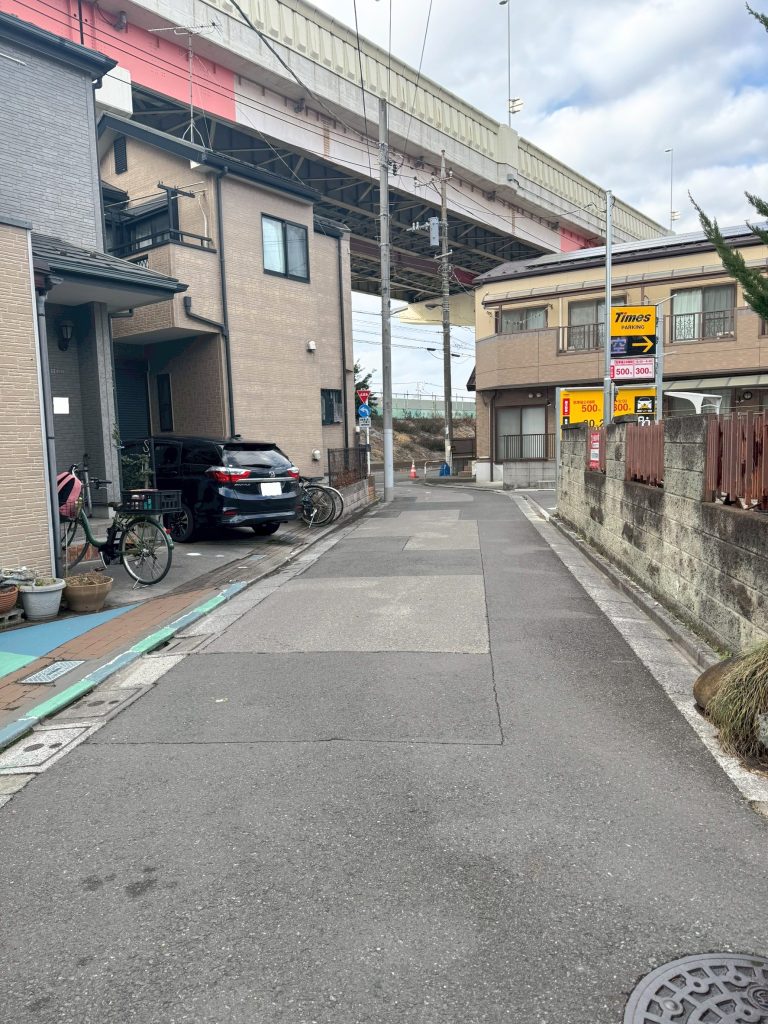前面道路